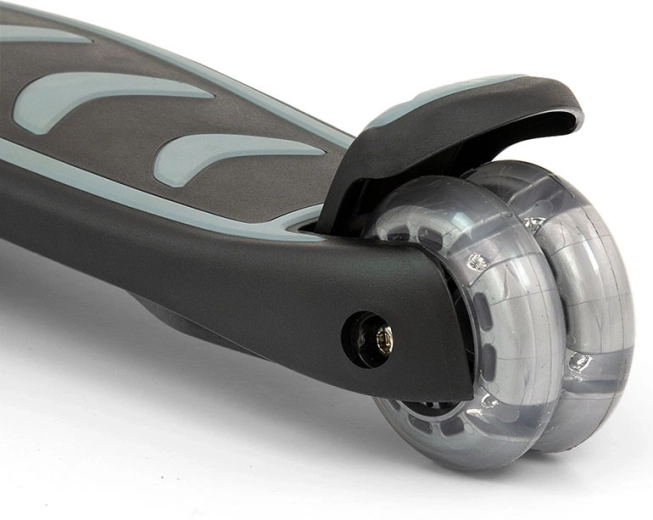 Stabil háromkerekű kialakítás dupla hátsó kerékkel