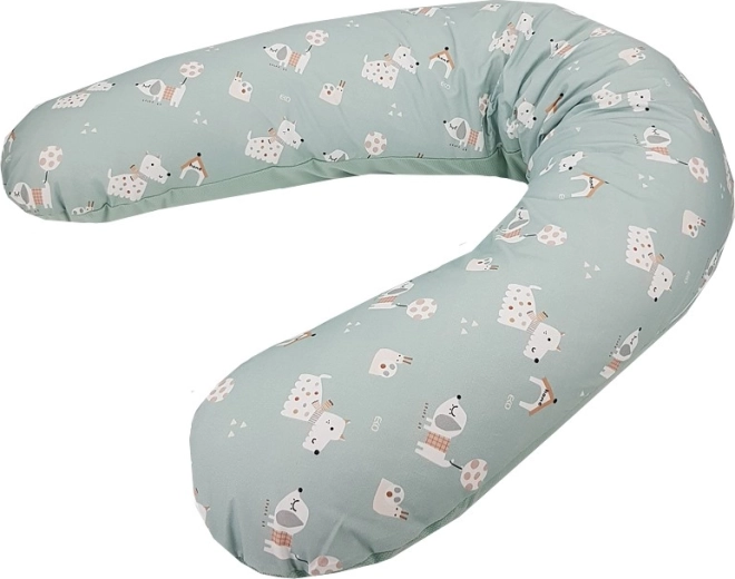 Ergonomikus U alakú támasz terhességhez és szoptatáshoz