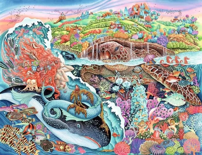 Puzzle Mélységek történetei 2000 darabos