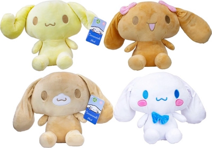 Cinnamoroll plüssfigura 25 cm a Hello Kitty – Cinnamoroll & Friends kollekcióból