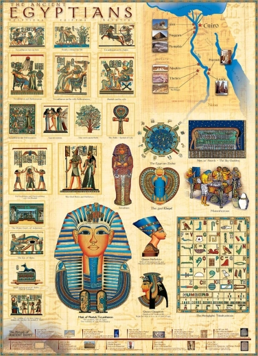 Eurographics puzzle Ókori egyiptomiak 1000 darab