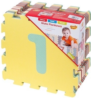 Hab alátét – pasztell számok