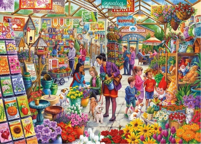 Puzzle Kertész öröme 1000 darab GIBSONS