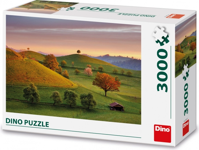 Dino puzzle Mesés napfelkelte 3000 darab