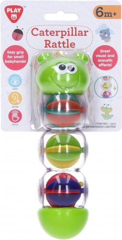 Zörgő Játék Hernyó Gyermekeknek 22 cm