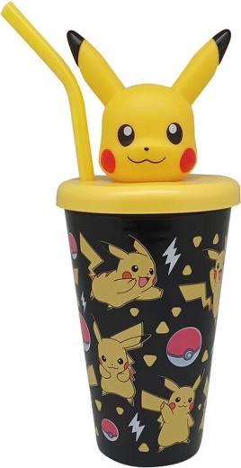 Gyerek kulacs Pokémon 450 ml szívószállal – KiDS Licensing