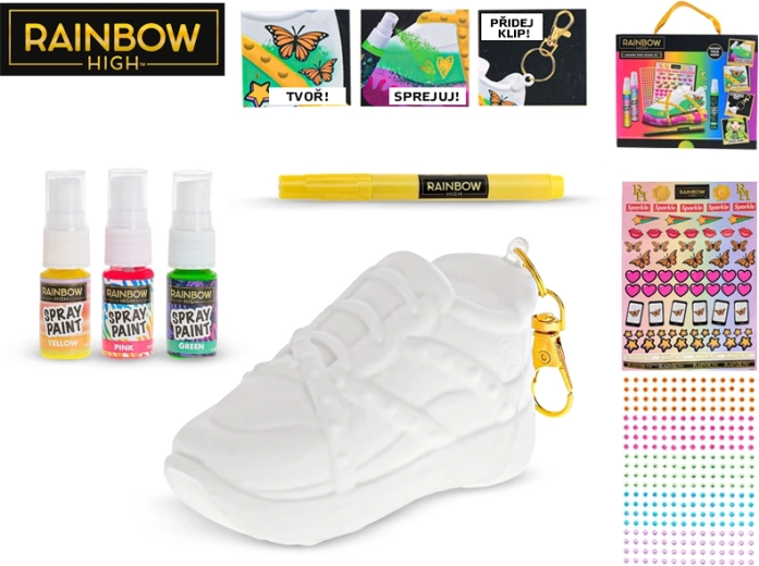 Rainbow High 3D kulcstartó készítő szett