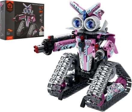 iM.MASTER RC robot építőkészlet távirányítással – Rózsaszín