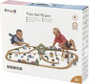 POLARB fa vonatpálya, 90 részes