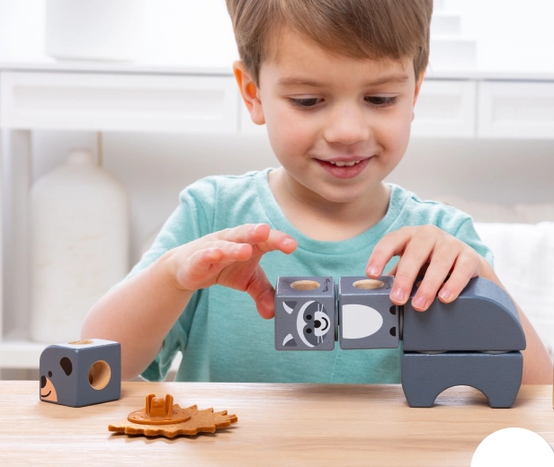 Kreatív építés állatokkal