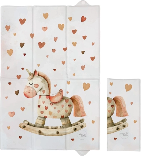 Ceba baby utazó pelenkázó alátét basic rocking horse 60 × 40 cm