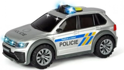 Rendőrségi autó VW Tiguan R-Line cseh változat 1:18 fénnyel és hanggal