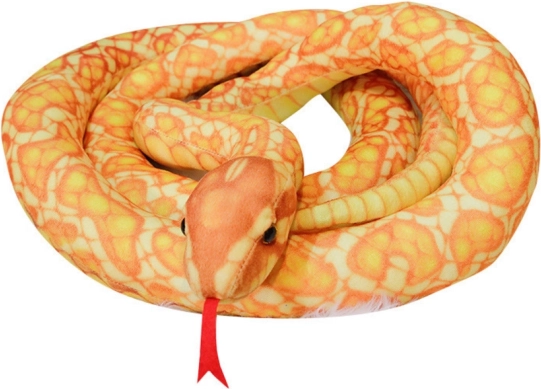 Plüss Kígyó Arany 110 cm