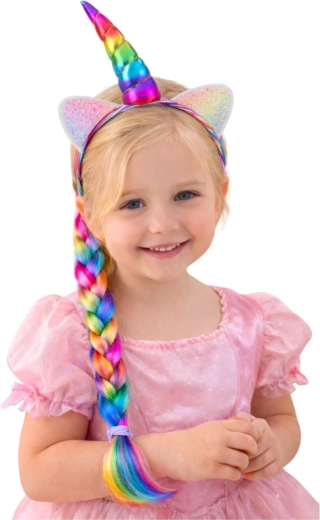 Többszínű haj fonatok készítéséhez