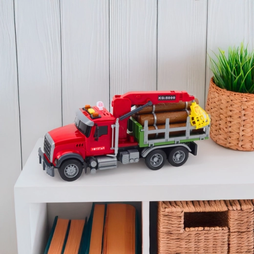 Forgó daru mechanikus markolóval