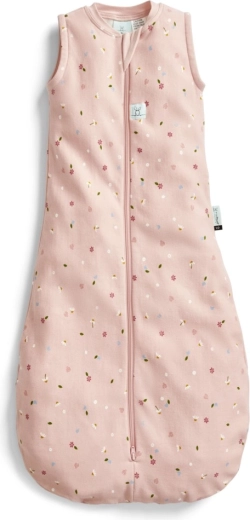 ErgoPouch organikus pamut jersey hálózsák – daisies, 0,2 tog (8–24 hónap)