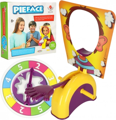 Társasjáték Pie Face - tejszínhab az arcban