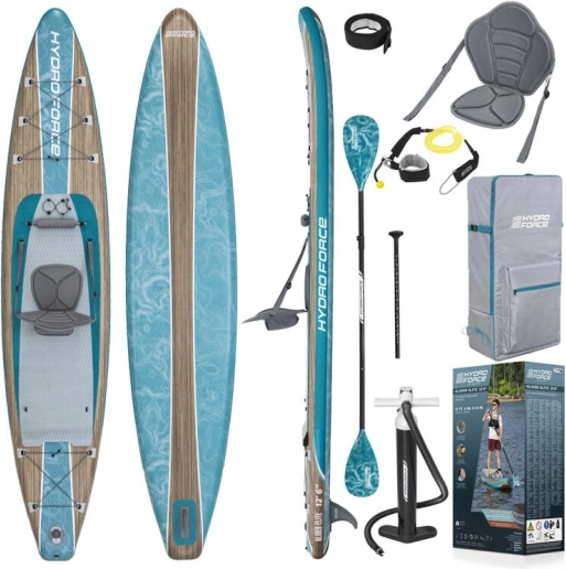 Felfújható paddleboard Hydro-Force Glider Elite 381x79x15cm 2v1
