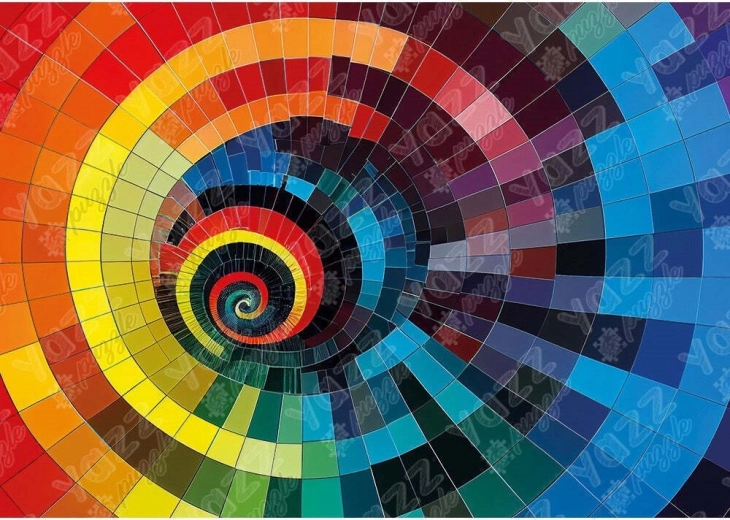 Diszkógömb puzzle 1000 darabbal