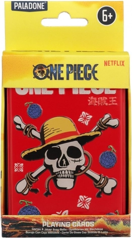 One Piece játékkártyák fémdobozban