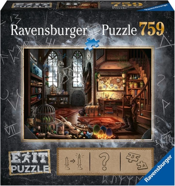 Ravensburger Puzzle Exit: Sárkány Laboratórium 759 darab