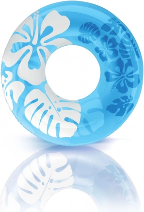 INTEX felfújható úszógumi 91 cm, hawaii virágmintával