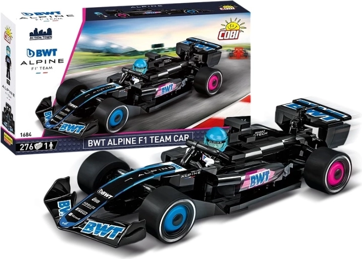COBI Action Town BWT Alpine F1 Team versenyautó