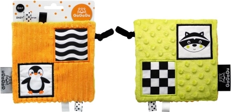 Gagagu érzékelő babatakaró – pingvin és mosómedve