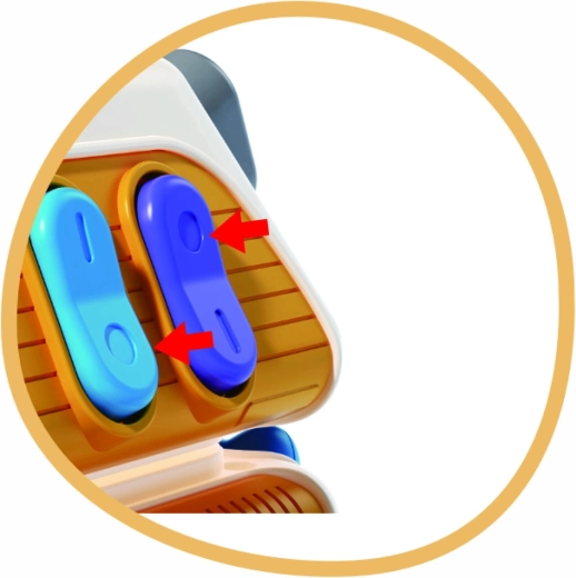 Kapcsolók, gombok és csúszkák a finommotorikáért