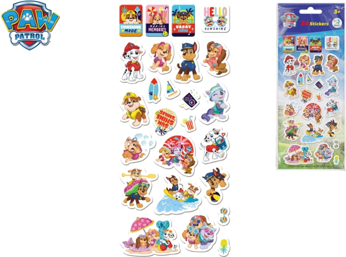 Paw Patrol (Tappancs őrjárat) 3D matrica szett