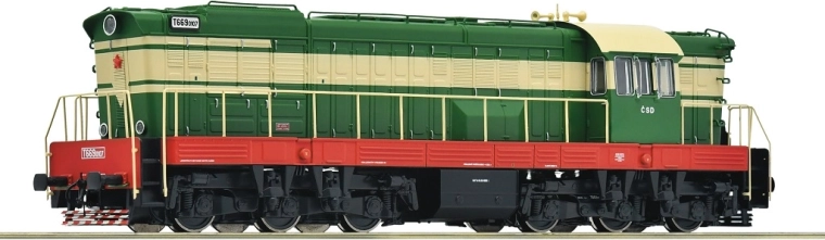 Roco T 669.0107 ČSD Čmelák dízelmozdony