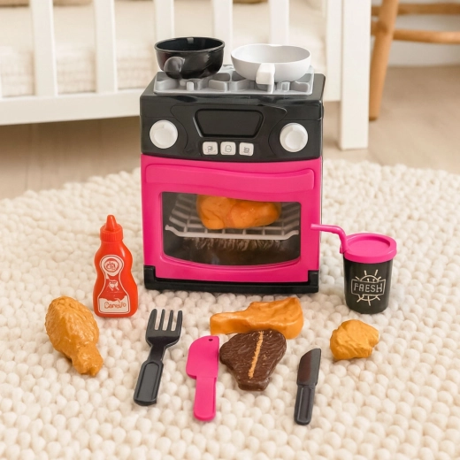 Nyitható sütő ablakocskával