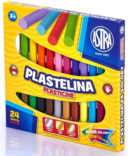 Astra gyurma 24 szín