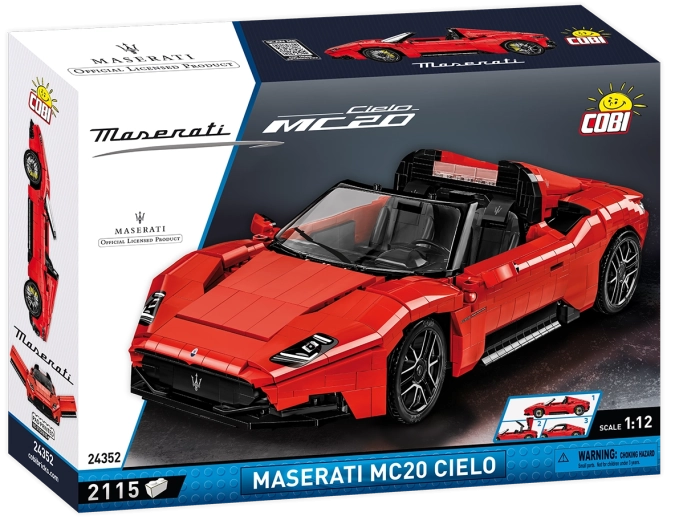 Cobi Maserati MC20 Cielo építő készlet 1:12 (2115 elem)
