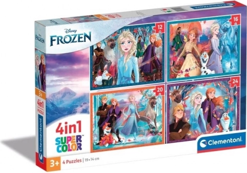 Puzzle 4 az 1-ben Jégvarázs