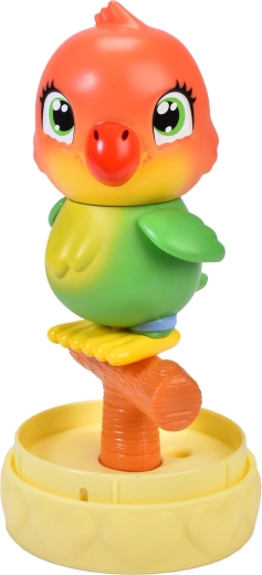 Érintésre reagál és vidám hangokat ad ki