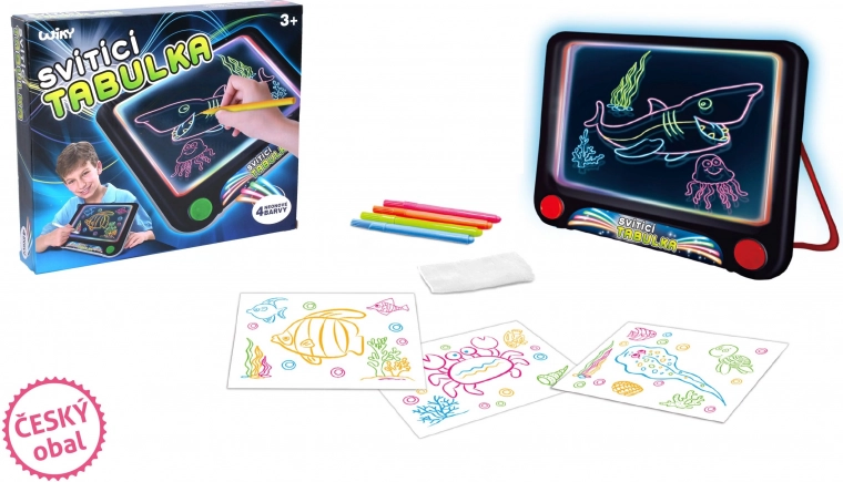 Világító rajztábla 25 cm