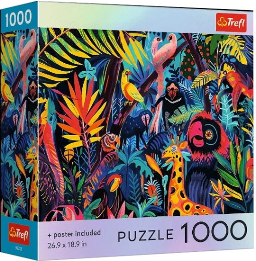 1000 darabos puzzle – A dzsungelben
