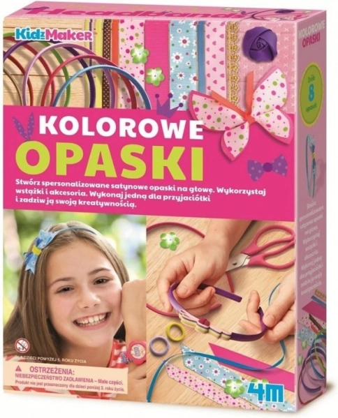 Kreatív készlet Színes fejpántok