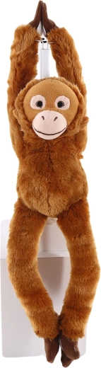 Plüss orangután bébi, függeszthető, 46 cm