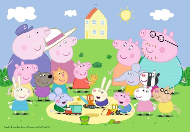 Ravensburger Peppa malac piknik puzzle, 35 darab