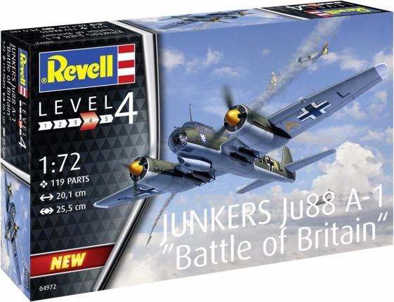 Junkers Ju88 A-1 repülőmodell A brit csata