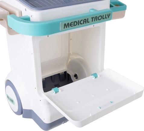 Guruló, két szintes kocsi tárolóhellyel