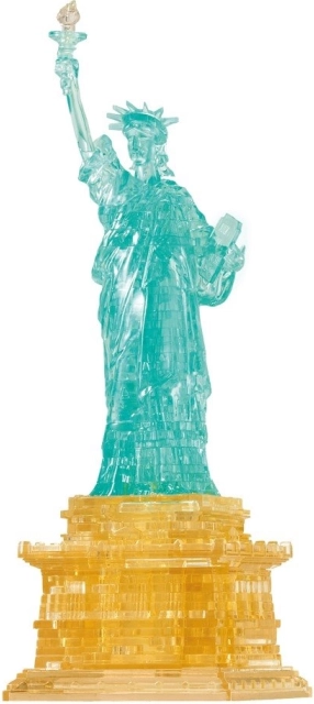 3D kristály puzzle – Szabadság-szobor – 78 darab