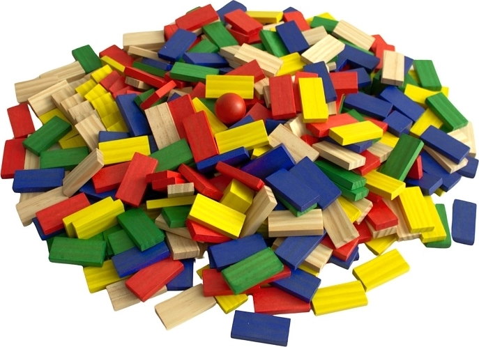 800 színes darab a végtelen építményekhez