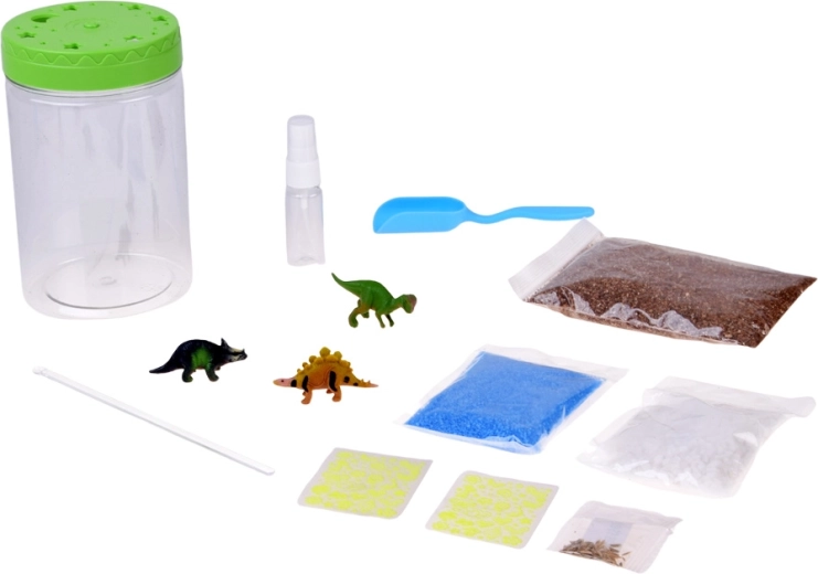 Teljes DIY tartalom saját dinoszaurusz jelenethez