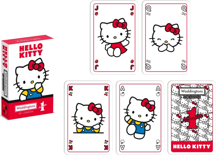 HELLO KITTY játékkártyák Waddingtons No. 1
