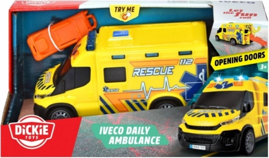 Gyermek mentőautó Iveco Daily Ambulance 18 cm