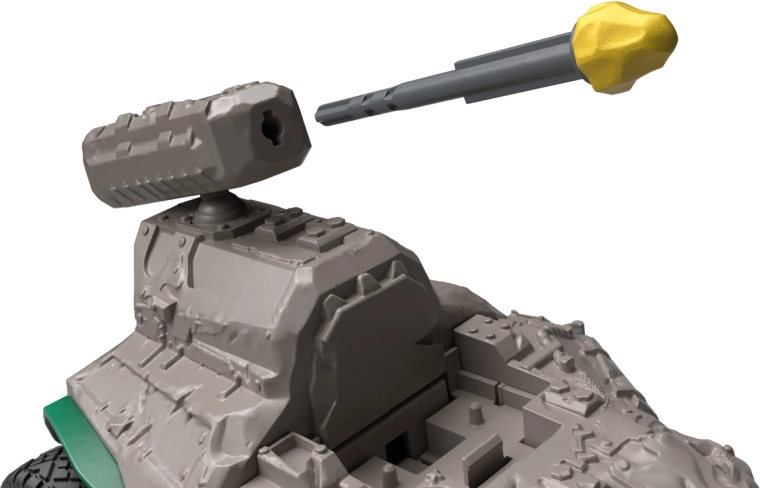 Forgatható launcher lövedékekkel