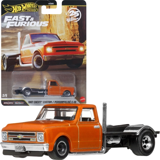 Hot Wheels Fast & Furious 1967 Chevrolet Chevy C-10 (prémium modell)